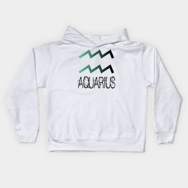 AQUARIUM SIGN Kids Hoodie by RENAN1989